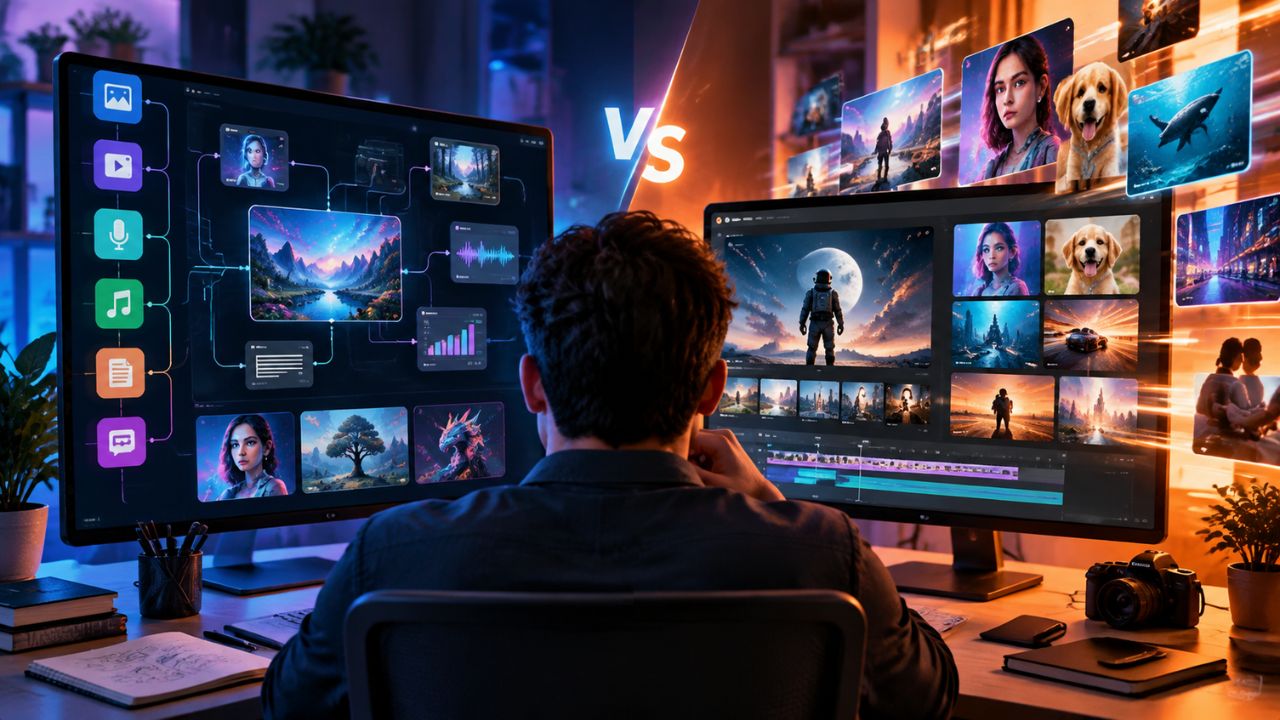 ImagineLab.art vs. Pollo AI: Which AI Creation Platform Gives You More Tools?